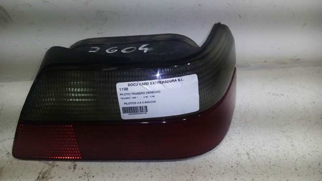 Lampa zespolona tylna prawa Peugeot 605 6B