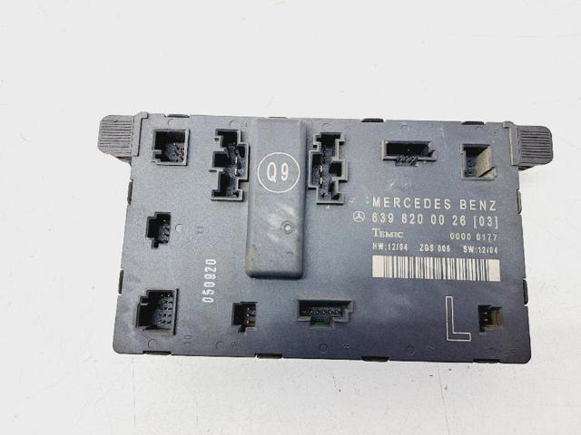 Blok komfortu przednich drzwi 6398200026 MERCEDES