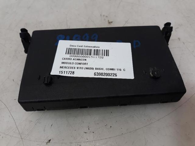 Blok komfortu przednich drzwi 6398200226 MERCEDES
