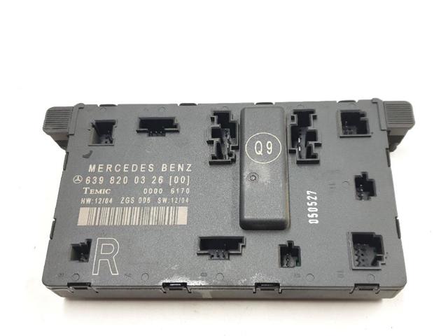 Blok komfortu przednich drzwi 6398200326 MERCEDES