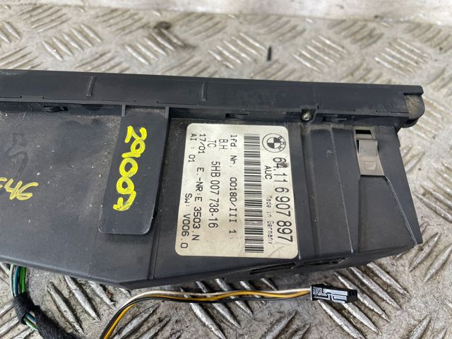 Sterownik trybów ogrzewania/klimatyzacji 64116907897 BMW