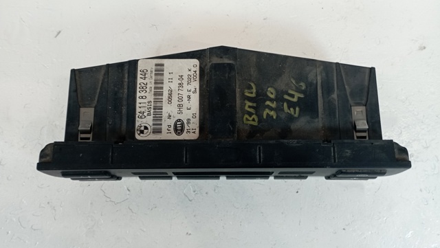 Sterownik trybów ogrzewania/klimatyzacji 64118382446 BMW