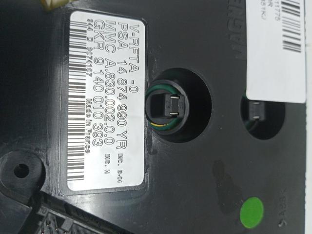 Sterownik trybów ogrzewania/klimatyzacji Peugeot 807 E