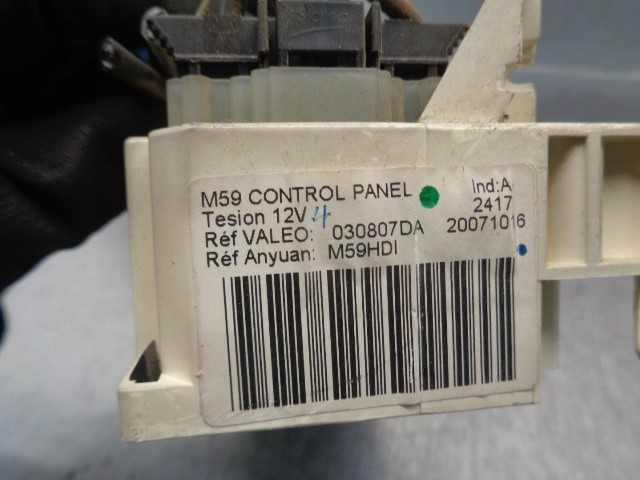 Sterownik trybów ogrzewania/klimatyzacji Citroen Berlingo MF