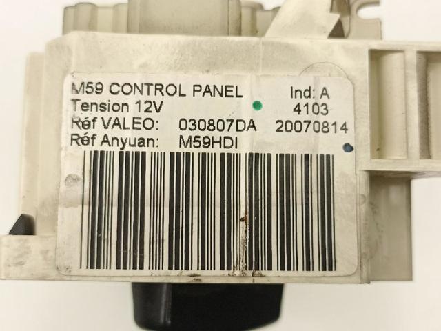 Sterownik trybów ogrzewania/klimatyzacji Citroen Berlingo M