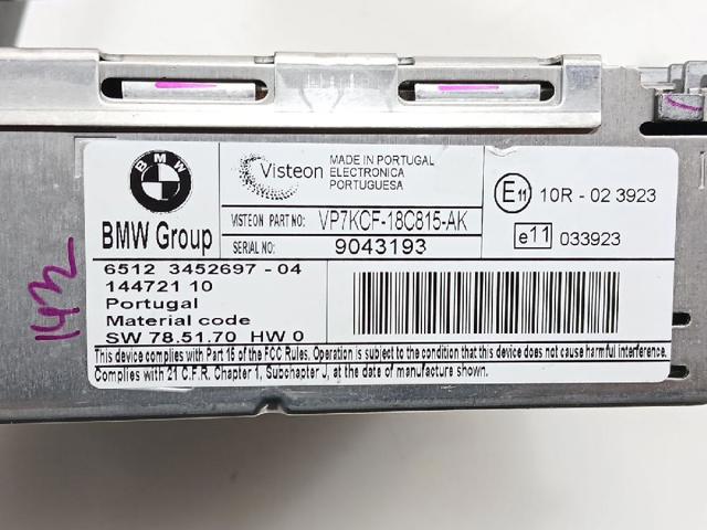 Radioodtwarzacz (radio AM/FM) MINI Cooper R56