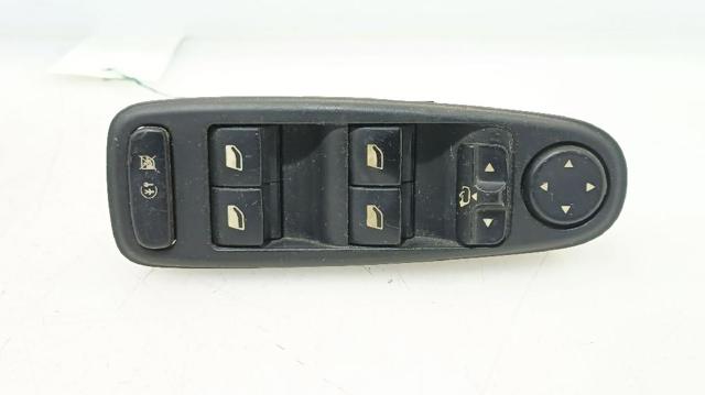 Panel przyciskowy sterowania podnośnikiem szyby przedni lewy 6554YH PEUGEOT