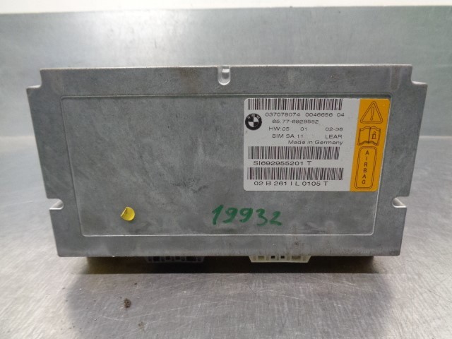 Sterownik poduszki bezpieczeństwa 65776929552 BMW