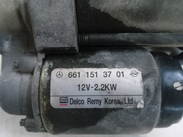 Rozrusznik 6611513701 SSANG YONG