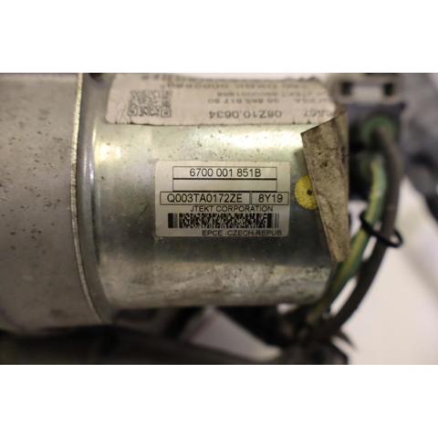 Listwa kierownicza (maglownica) Peugeot 207 WA, WC