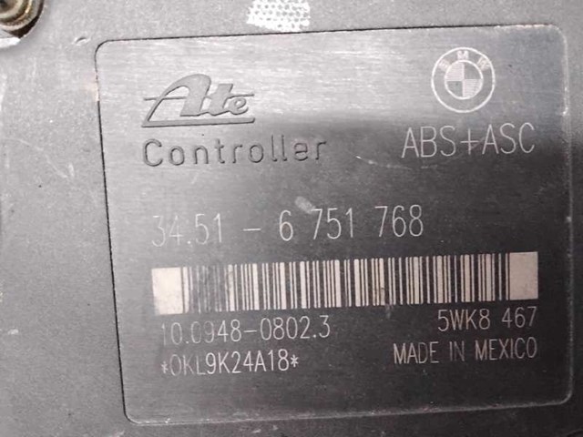 Sterownik ABS  hydrauliczny 6751768 BMW