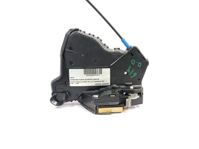 Zamek drzwi przednich prawych 6903002162 TOYOTA