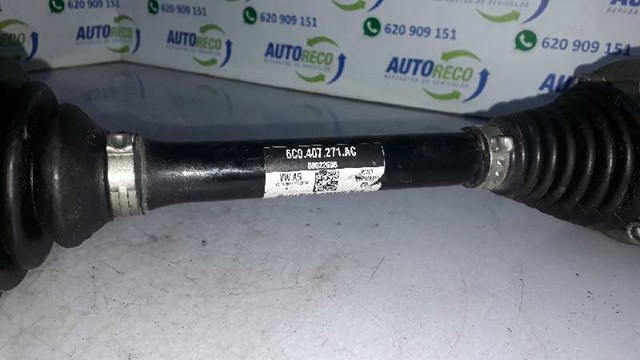 Półoś napędowa przednia lewa 6C0407271AC VAG