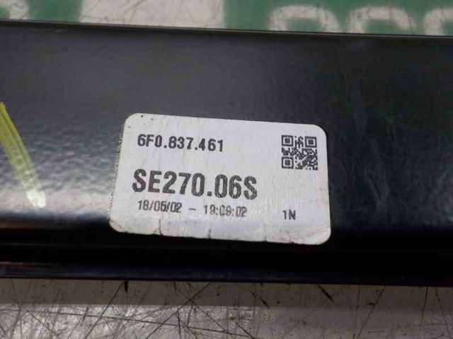 Mechanizm podnoszenia szyby drzwi przednich lewych 6F0837461B VAG