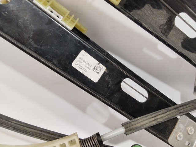 Mechanizm podnoszenia szyby drzwi przednich prawych 6F0837462C VAG