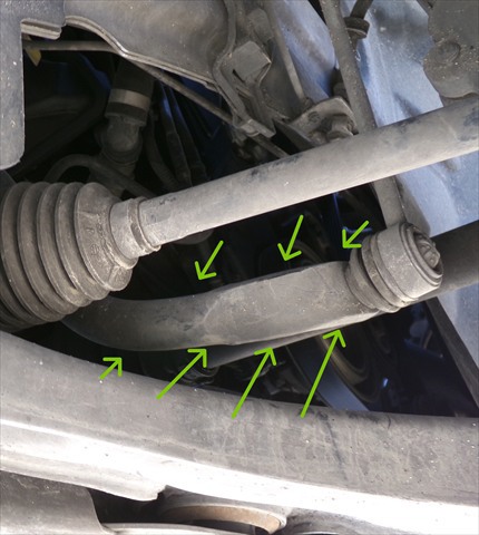 Stabilizator przedni 6G9N5482DC FORD