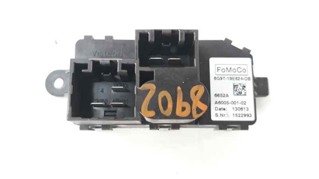 Rezystor wentylatora nagrzewnicy (ogrzewacza kabiny) 6G9T19E624DB FORD