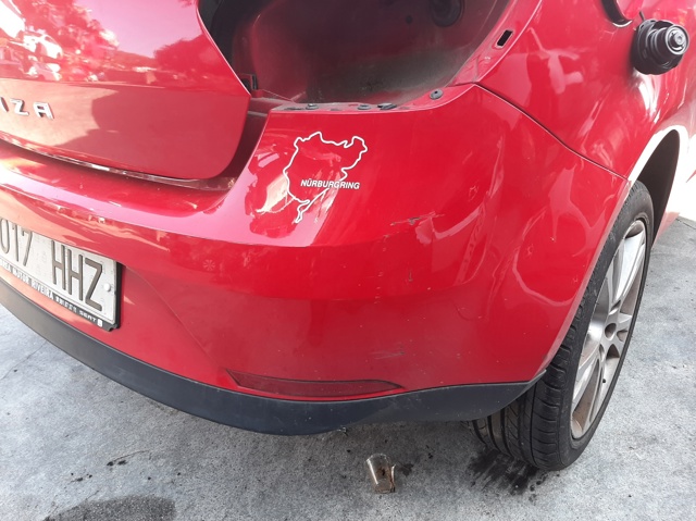 Zderzak tylny 6J3807421GRU VAG
