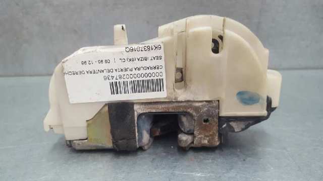 Zamek drzwi przednich prawych 6K1837016Q VAG