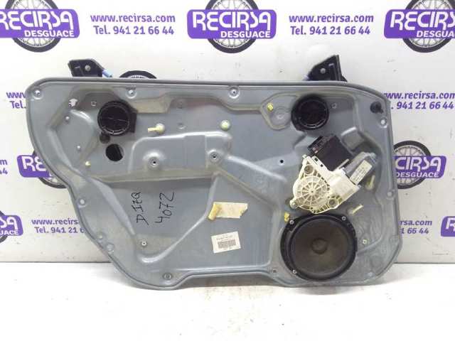 Mechanizm podnoszenia szyby drzwi przednich lewych 6L4837751ED VAG