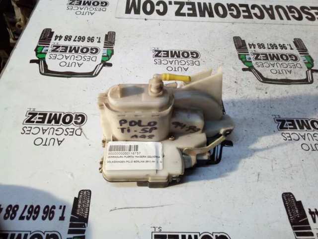 Zamek drzwi tylnych lewych 6N4839015B VAG