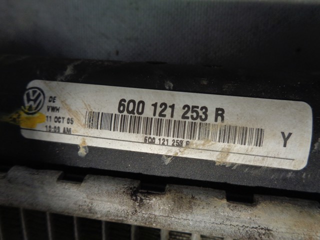 Chłodnica silnika 6Q0121253 VAG
