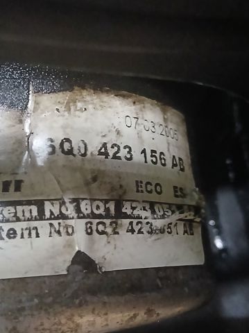 Pompa wspomagania hydraulicznego kierownicy 6Q0423156AB VAG