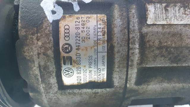 Sprężarka klimatyzacji 6Q0820803D VAG