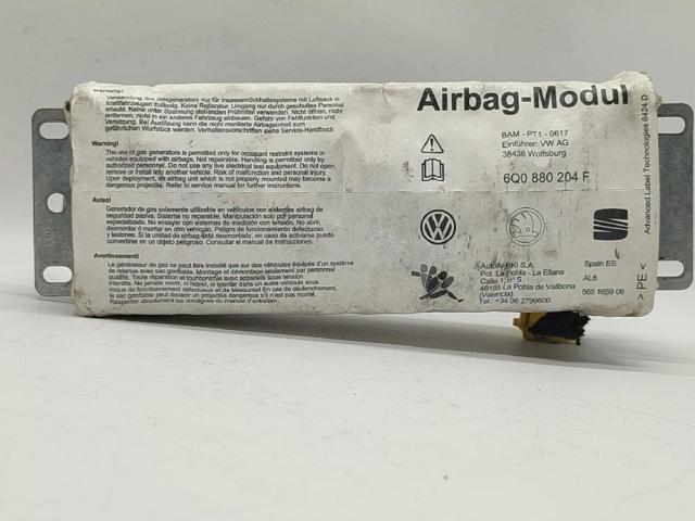 Poduszka powietrzna (Airbag) pasażera 6Q0880204F VAG