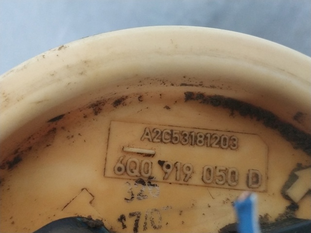 Moduł pompy paliwowej z czujnikiem poziomu paliwa 6Q0919050D VAG