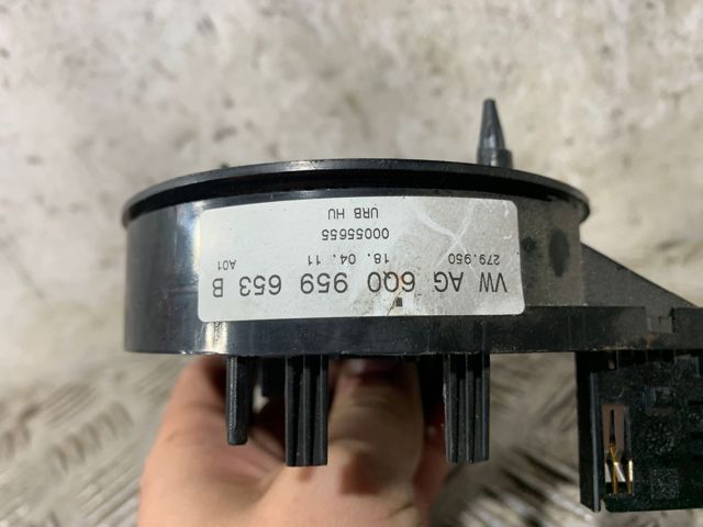 Pierścień kontaktowy AIRBAG, taśma kierownicy  6Q0959653B VAG