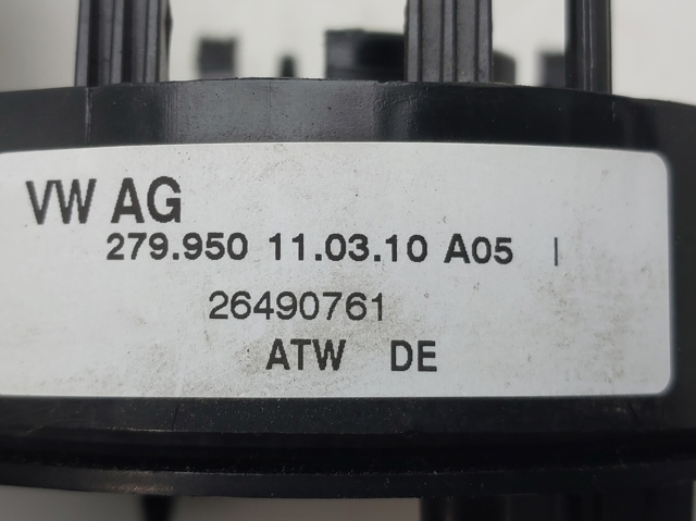 Pierścień kontaktowy AIRBAG, taśma kierownicy  6R0959654 VAG