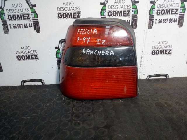 Lampa zespolona tylna lewa 6U0945095A VAG