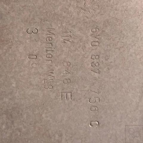 6Y1837462 VAG