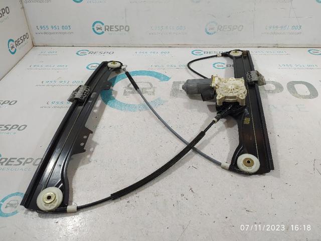 Mechanizm podnoszenia szyby drzwi przednich lewych 7075667 BMW