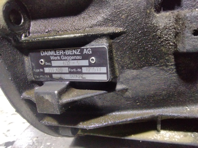 Mechaniczna skrzynia biegów w komplecie 711620 MERCEDES