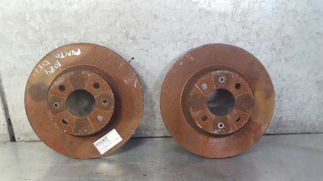 Tarcza hamulcowa przednia 71738373 FIAT