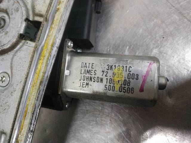 Mechanizm podnoszenia szyby drzwi przednich lewych 72005003 FIAT