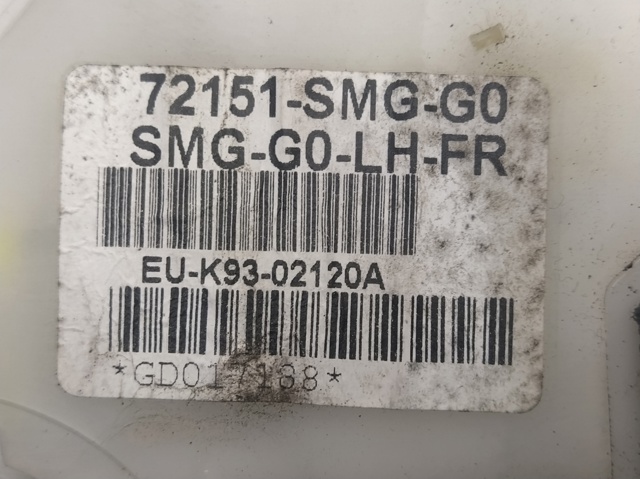Zamek drzwi przednich lewych 72151SMGG0 HONDA