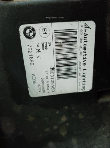 Reflektor prawy BMW X5 E70