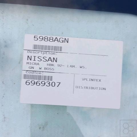 Kupić Szyba przednia Nissan Micra K11 w dobrej cenie