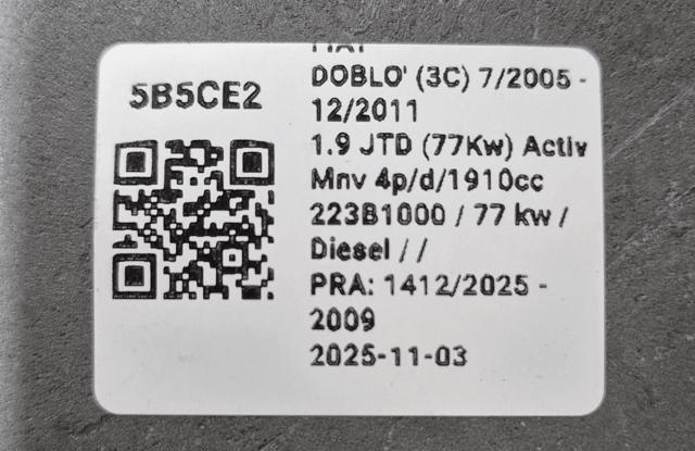 735419582 Fiat/Alfa/Lancia