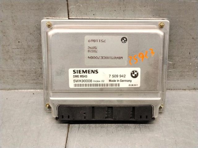Sterownik silnika 7509942 BMW