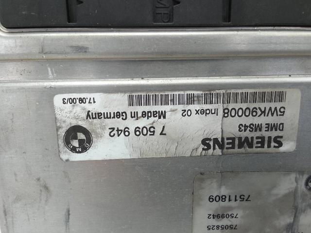 Sterownik silnika BMW X5 E53