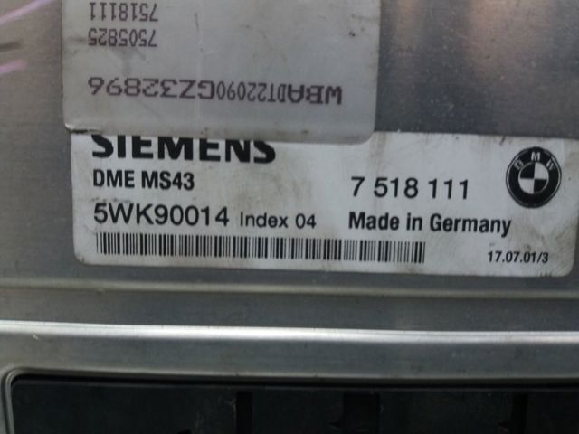 Sterownik silnika 7518111 BMW