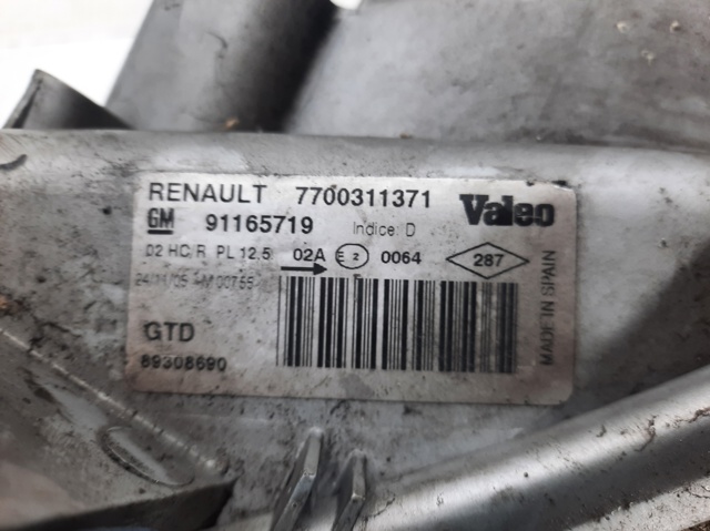 Reflektor lewy 7700311371 OPEL