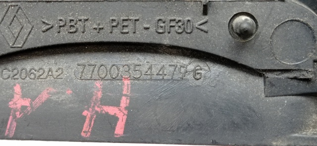 Klamka drzwi przednich zewnętrzna prawa 7700354479 RENAULT