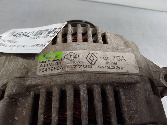 Alternator 7700422237 RENAULT