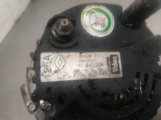 Alternator 7700426849 RENAULT