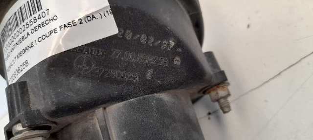 Lampa przeciwmgielna prawa 7700838258 RENAULT